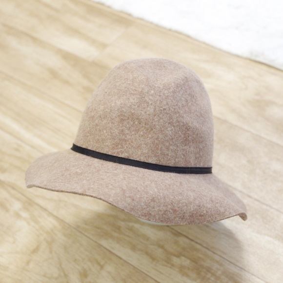 Forever 21 Tan/Brown Floppy Wool Hat- S/M 56.5cm - Picture 3 of 7